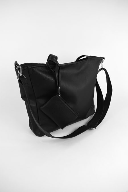 BOLSOS TOTE BAG JAIRO - Modelo 2, Negro